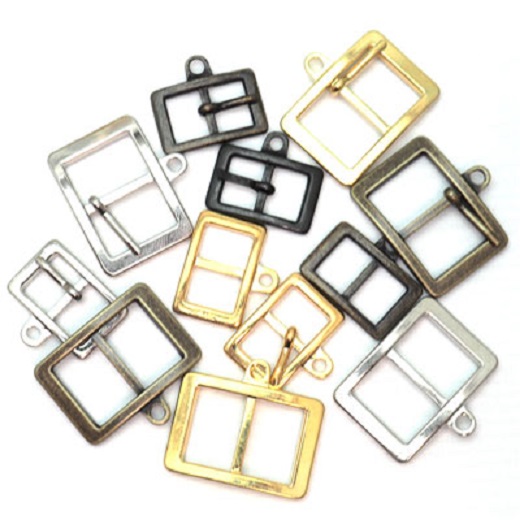 バックル美錠 チャーム美錠  H20000 10ミリ、15ミリ、サイズ。カラーは、シルバー、ゴールド、アンティーク、ブラック。ピンありとピンなしがございます。