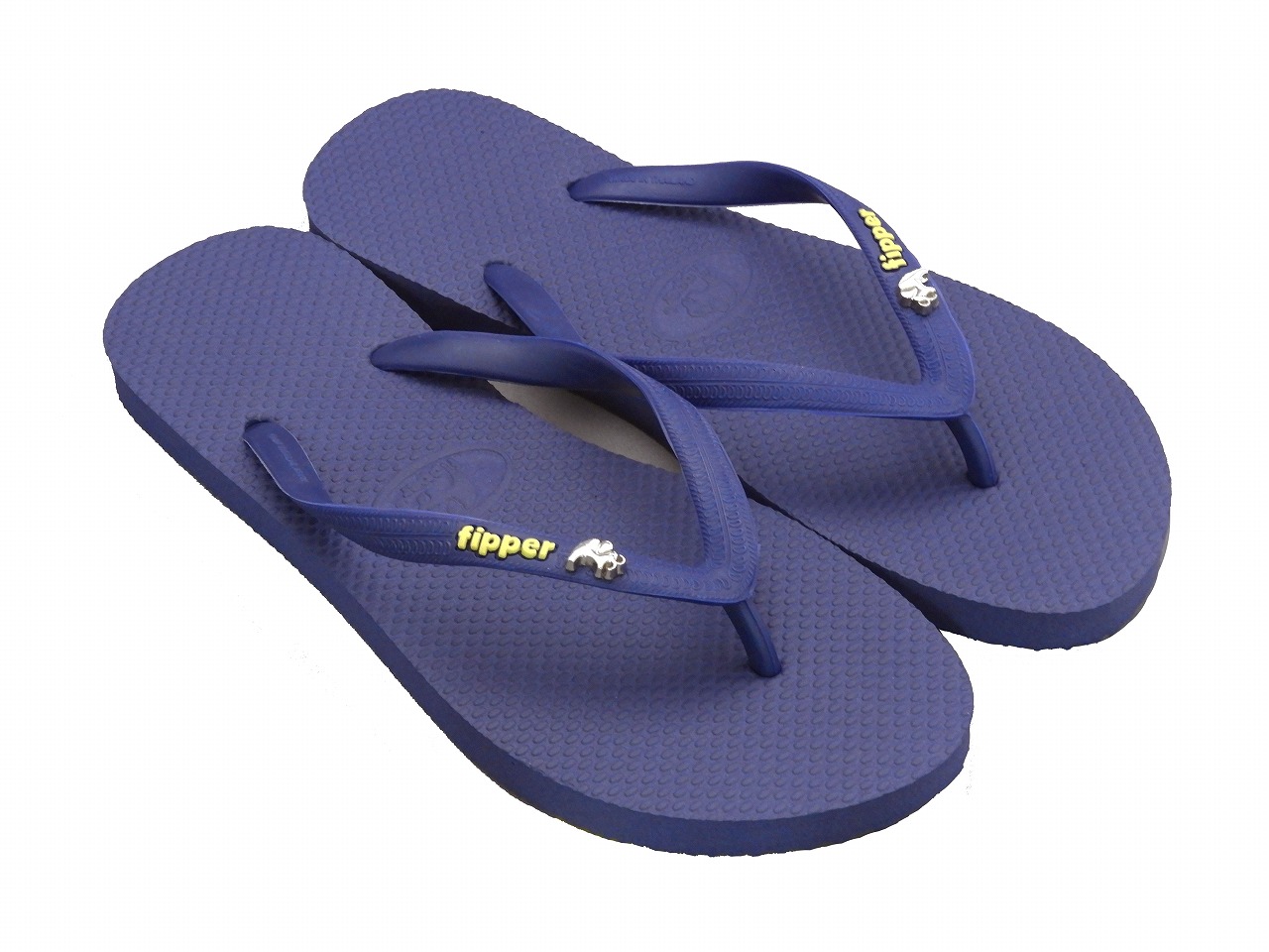 fipper GLITTER(フィッパー グリッター) 【FJ09-G02】 レディース 女性 ビーチサンダル 天然ゴム シルバーチャームトング 単色カラー シンプルデザイン【NEWCOLOR】
