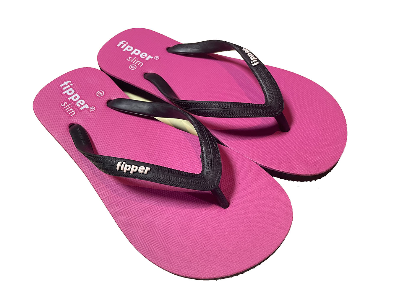 【FJ04-SM01N】fipper SLIM（スリム）　Pink Beauty2 / Black2　天然ゴム