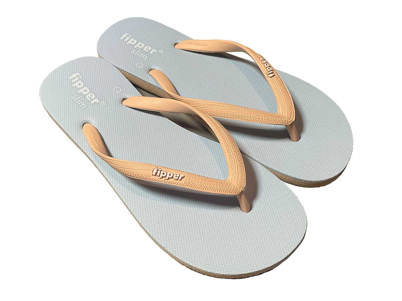【FJ06-SM02】fipper SLIM（スリム）　Blue Echo / Brown Rode Dust　天然ゴム