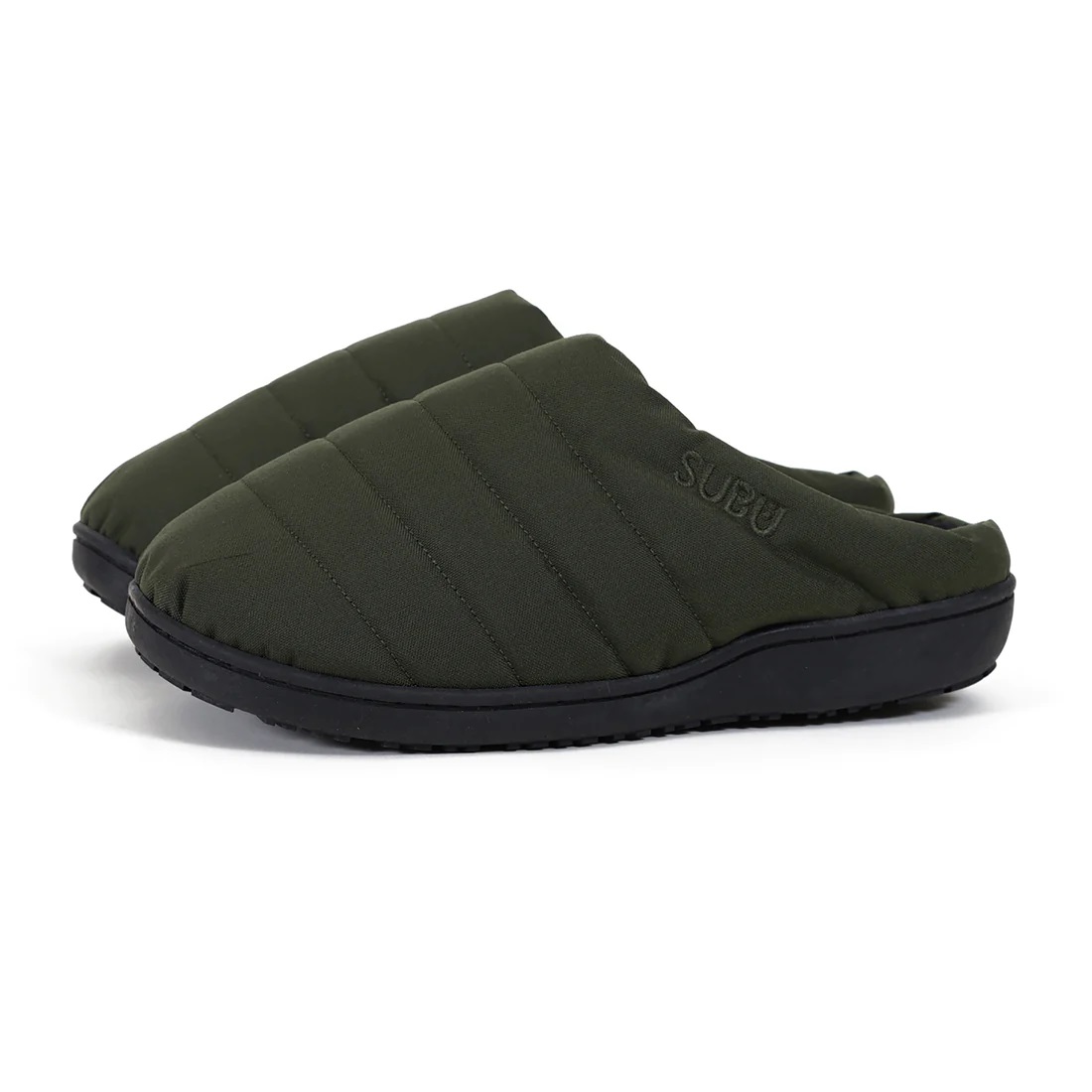 SUBU【NANNEN　カーキ】 スブ 冬のサンダル 暖かいサンダル スリッパ アウトドア 難燃 起毛 低反発 WINTER SANDAL 秋冬 防寒
