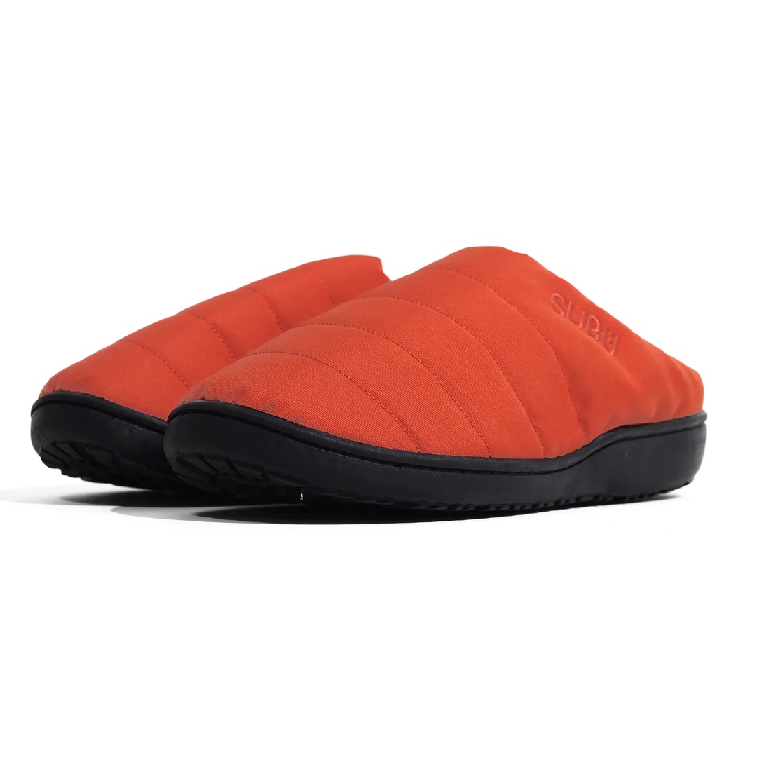 SUBU【NANNEN　オレンジ】 スブ 冬のサンダル 暖かいサンダル スリッパ アウトドア 難燃 起毛 低反発 WINTER SANDAL 秋冬 防寒