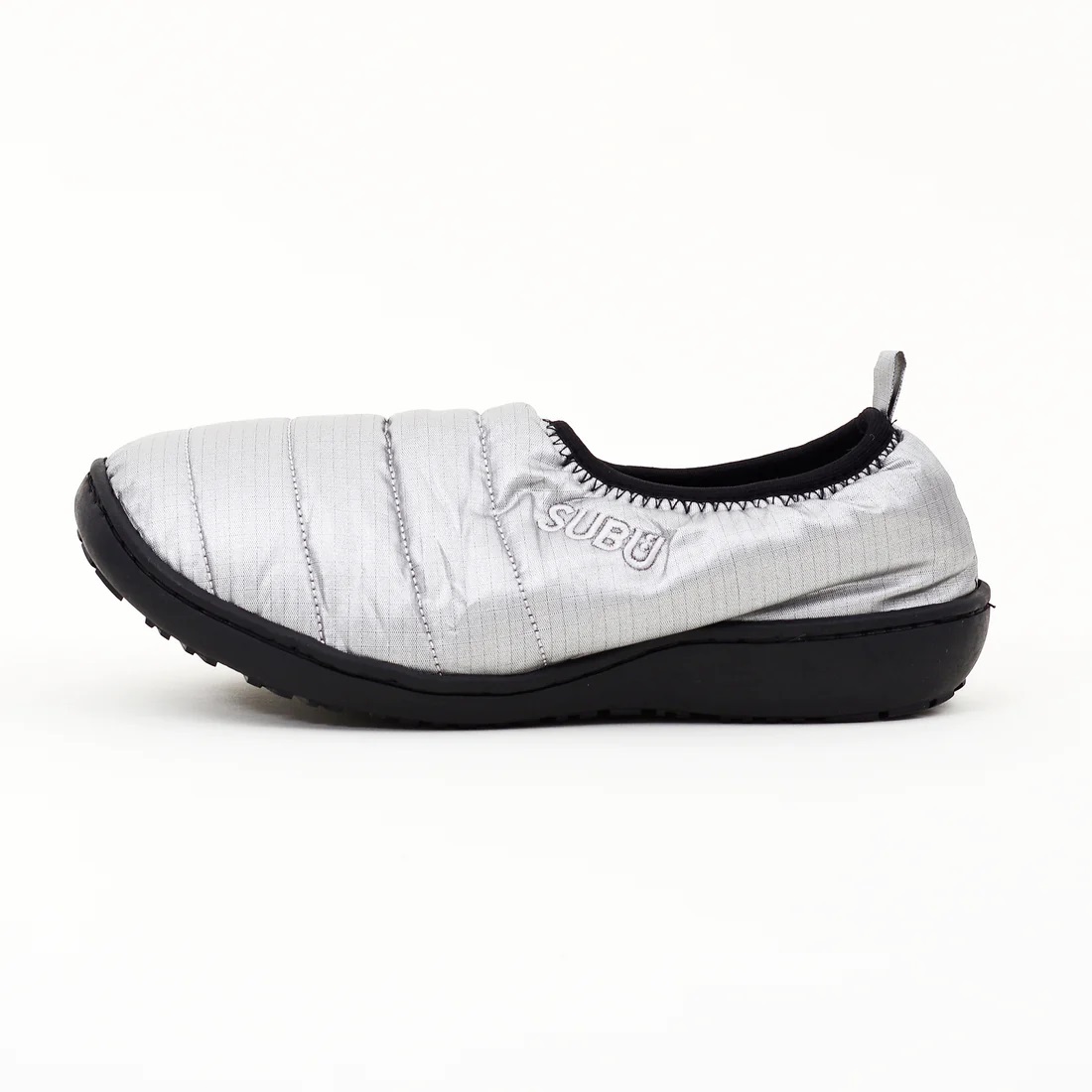 SUBU【Packable フォイルシルバー】 スブ 冬のサンダル 暖かいサンダル スリッパ 折りたたみ アウトドア 起毛 低反発 WINTER SANDAL 秋冬 防寒