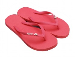 fipper GLITTER(フィッパー グリッター) 【FJ09-G03】 レディース 女性 ビーチサンダル 天然ゴム シルバーチャームトング 単色カラー シンプルデザイン【NEWCOLOR】