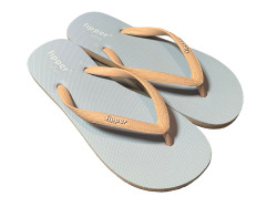 【FJ06-SM02】fipper SLIM（スリム）　Blue Echo / Brown Rode Dust　天然ゴム