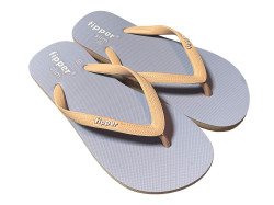 【FJ06-SM02N】fipper SLIM（スリム）　Blue Echo2 / Brown Rode Dust2　天然ゴム