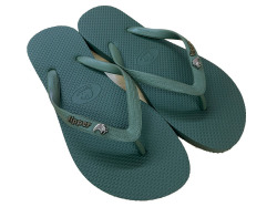 【FJ06-G03N】fipper GLITTER（グリッター）GREEN(ARMY) / GREEN(ARMY) / BROWN(DARK)　天然ゴム