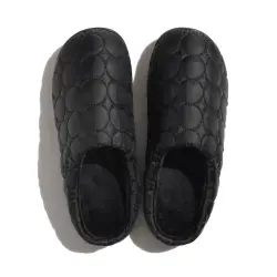 SUBU【Circle　ブラック】 スブ 冬のサンダル 暖かいサンダル スリッパ アウトドア 起毛 低反発 WINTER SANDAL 秋冬 防寒