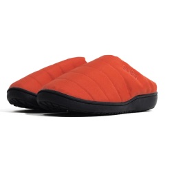 SUBU【NANNEN　オレンジ】 スブ 冬のサンダル 暖かいサンダル スリッパ アウトドア 難燃 起毛 低反発 WINTER SANDAL 秋冬 防寒