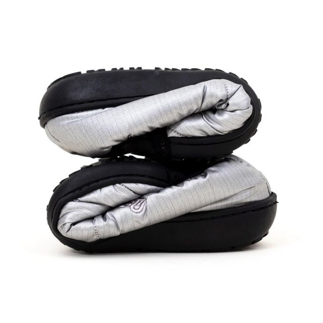 SUBU【Packable フォイルシルバー】 スブ 冬のサンダル 暖かい