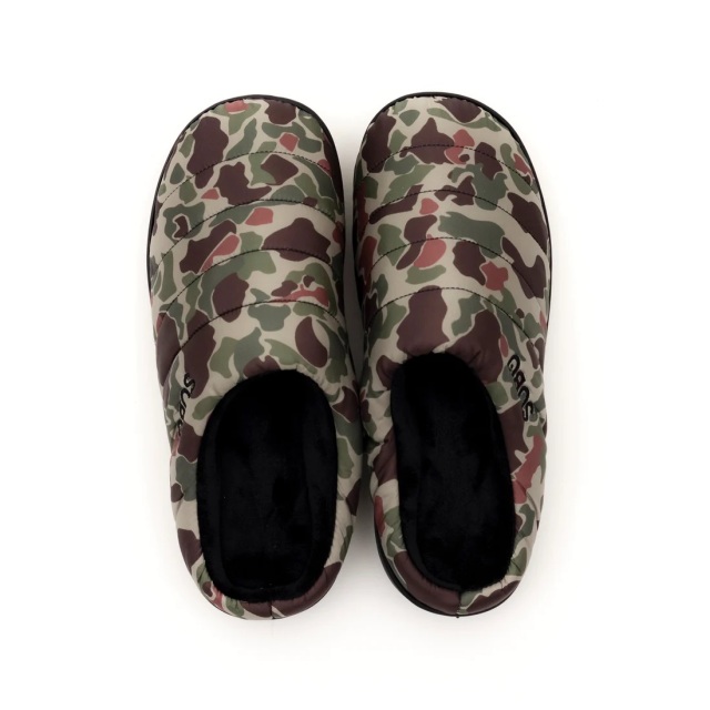 SUBU【PARMANENT ダックカモ】 スブ 冬のサンダル 暖かいサンダル