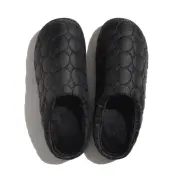 SUBU【Circle　ブラック】 スブ 冬のサンダル 暖かいサンダル スリッパ アウトドア 起毛 低反発 WINTER SANDAL 秋冬 防寒