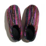 SUBU【Dots　コスミックウェーブ】 スブ 冬のサンダル 暖かいサンダル スリッパ アウトドア 起毛 低反発 WINTER SANDAL 秋冬 防寒