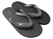 【FJ13-CY01】 fipper COMFY（コンフィー) 　BLACK / GREY(DARK)　 天然ゴム
