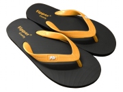 【FJ13-CY02】fipper COMFY（ コンフィー)　BLACK / YELLOW(GOLDENROAD)　天然ゴム