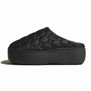 SUBU【PLATFORM Circle　ブラック】 スブ 冬のサンダル 暖かいサンダル スリッパ アウトドア 起毛 低反発 WINTER SANDAL 秋冬 防寒