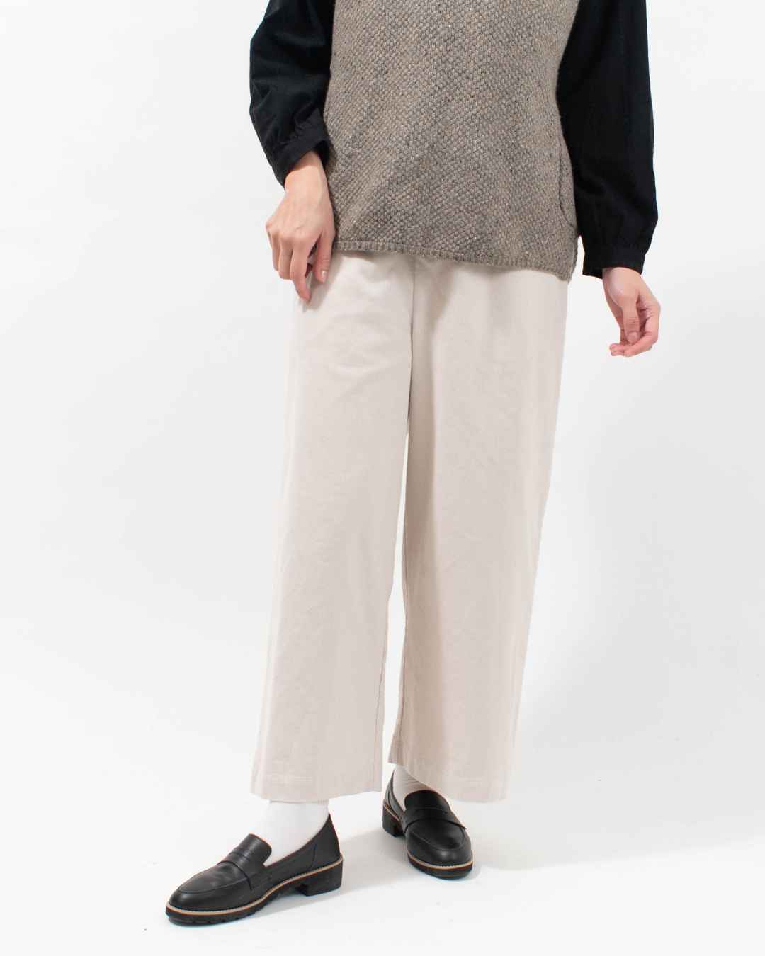 blue willow コーデュロイワイドパンツ