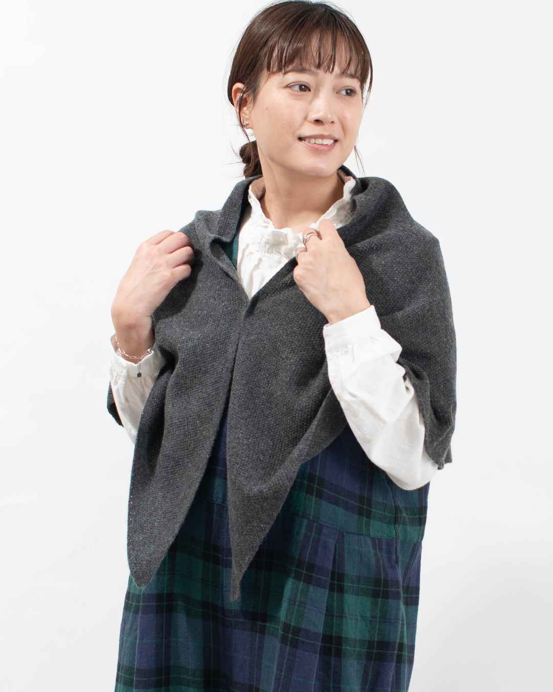 1559-262 YARRA 鹿の子ニットストール