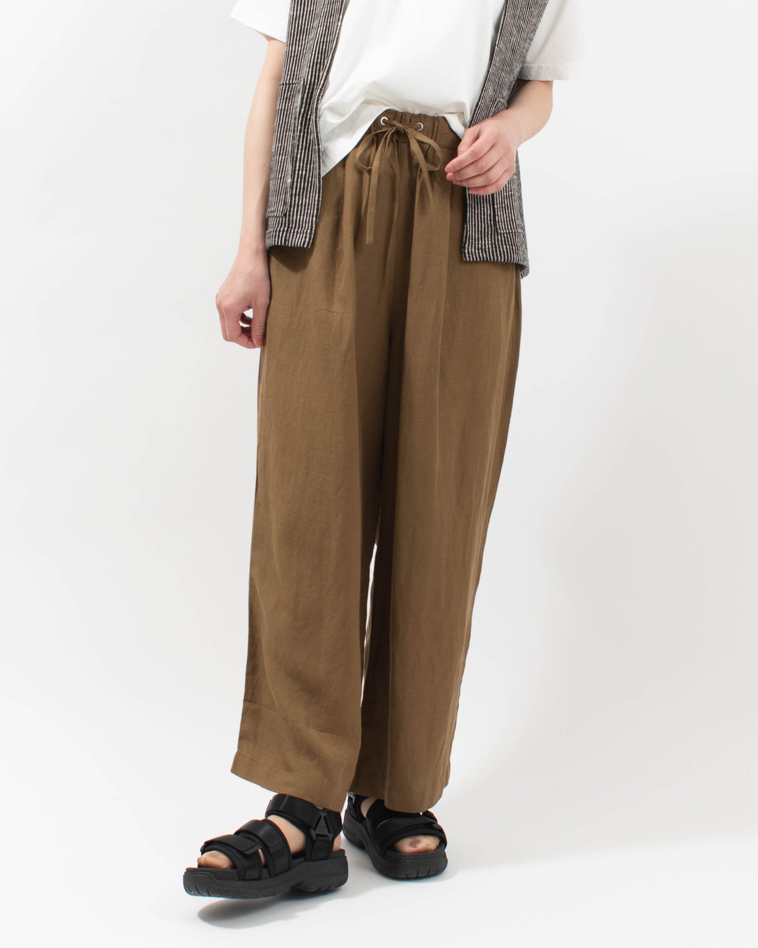 YARRA テンセルリネンツヤパンツ
