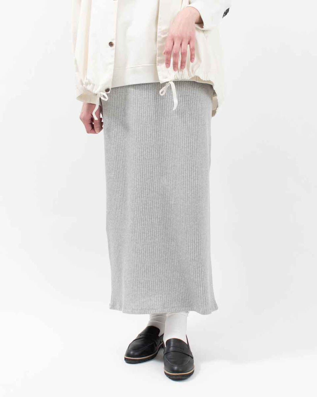 4887911A  nuance of F リブナロースカート
