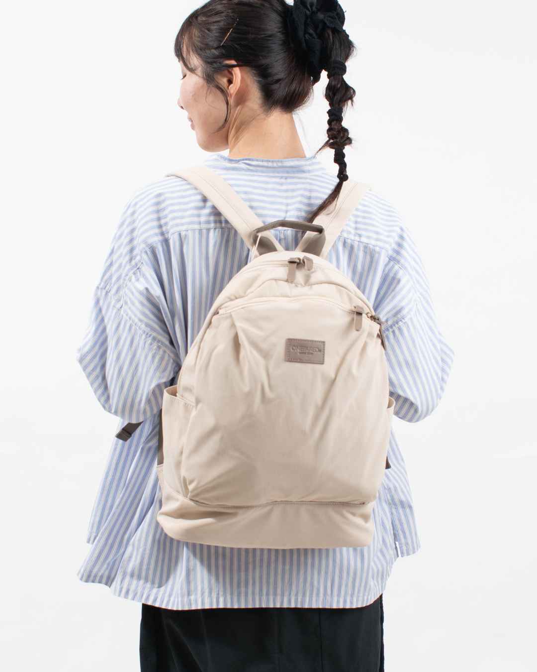 51111　ONEPAIRED/toleur ウォッシュナイロンフロントポケットリュック