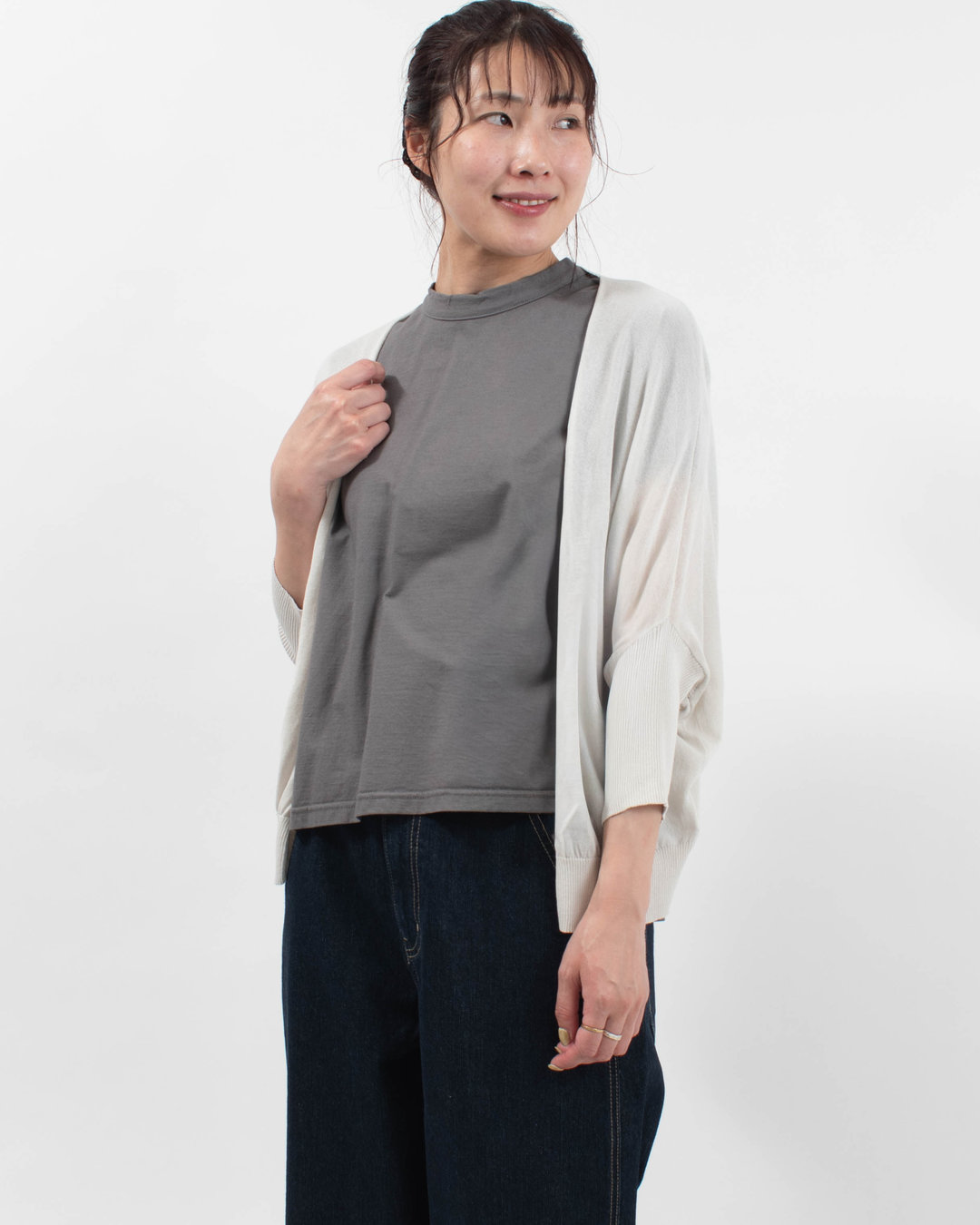 621118 mao made ヘルシーヤーン ボレロ 