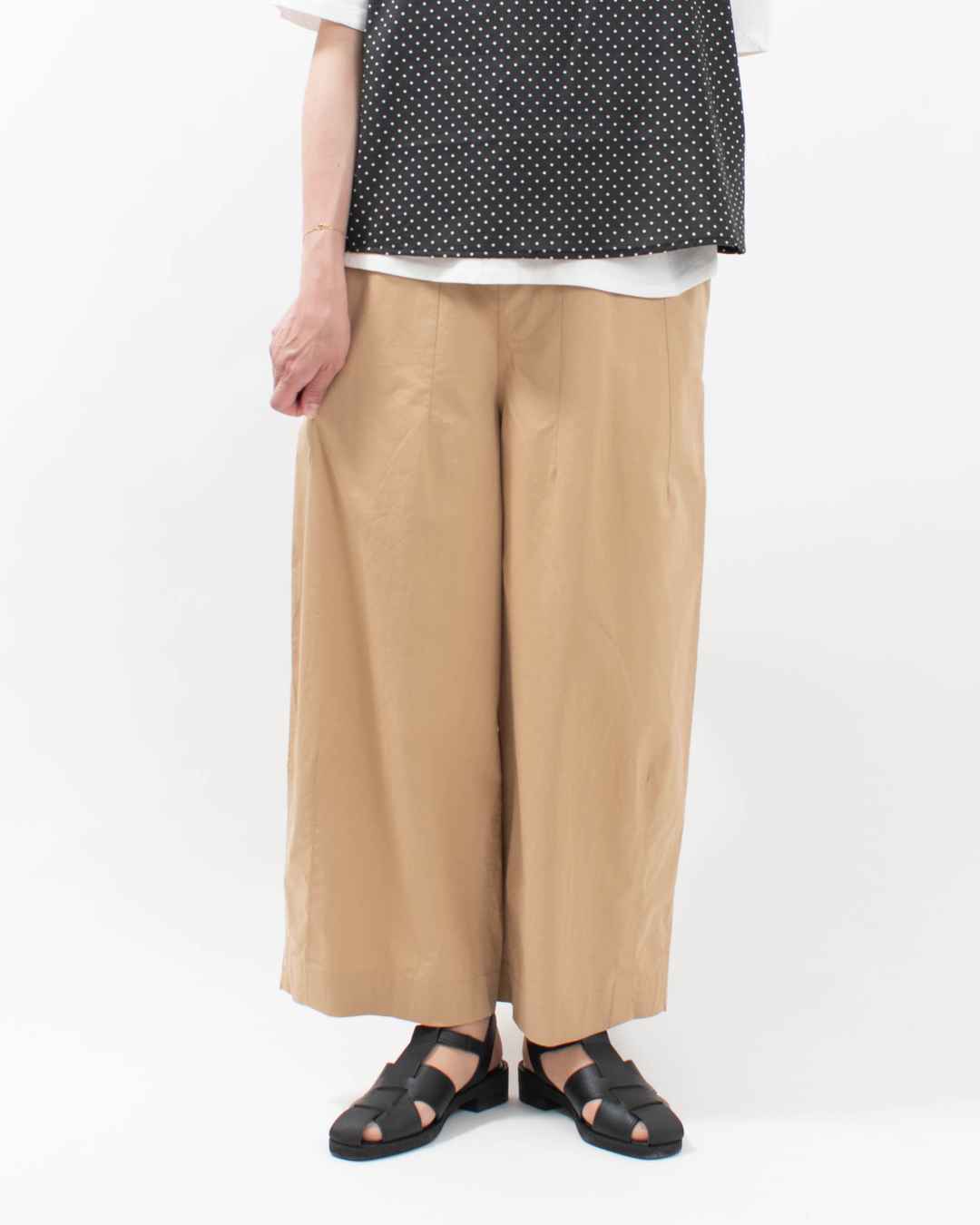 754-289 Bliss bunch すっきりワイドパンツ