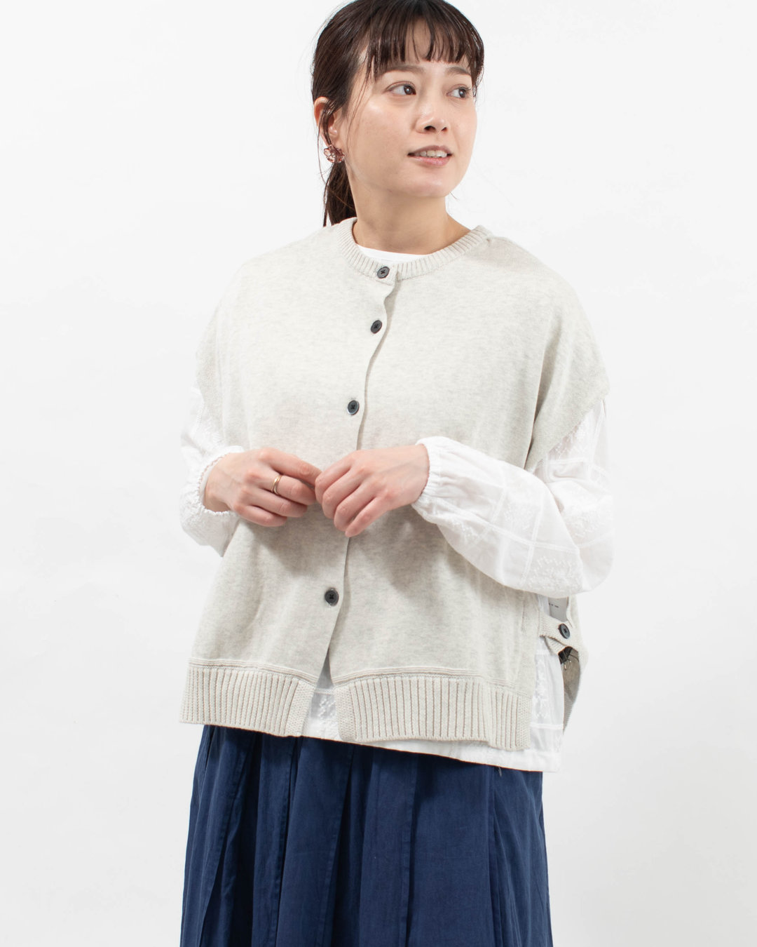 761-204  Bliss bunch 2WAYサイドOPENベスト