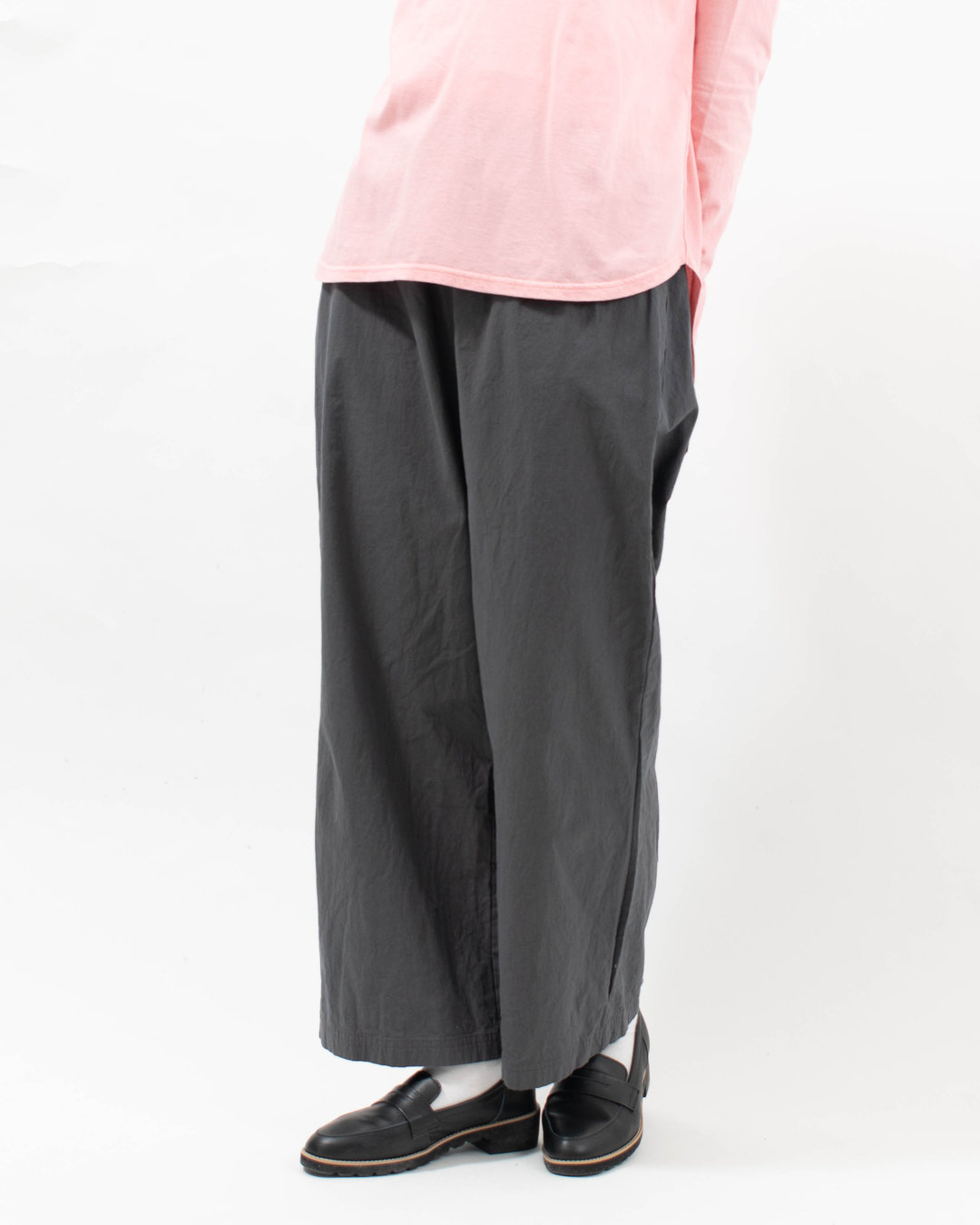 B-528001 BLUE LAKE MARKET ヴィンテージ馬布ストレートパンツ
