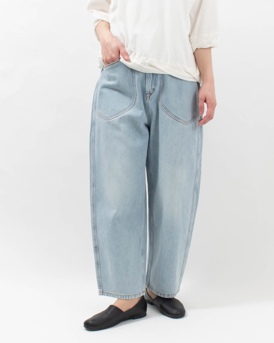 CF0608 Cafetty デザインカーブパンツ