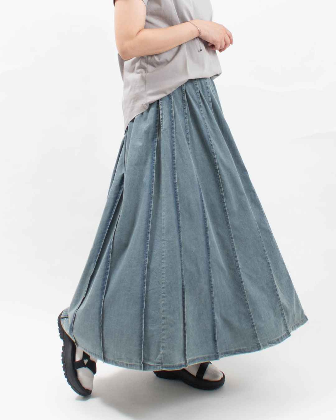 coda コットンスカート NSL25017(スカート) 80s COTTON VOILE DOT PRINT(PATCHWORK