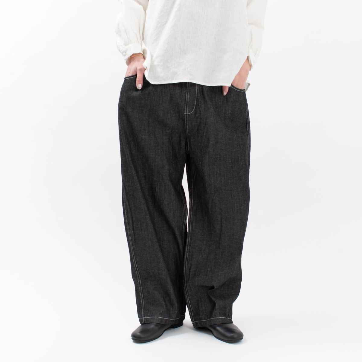 641800　NARU 8オンスムラデニム ノッポパンツ