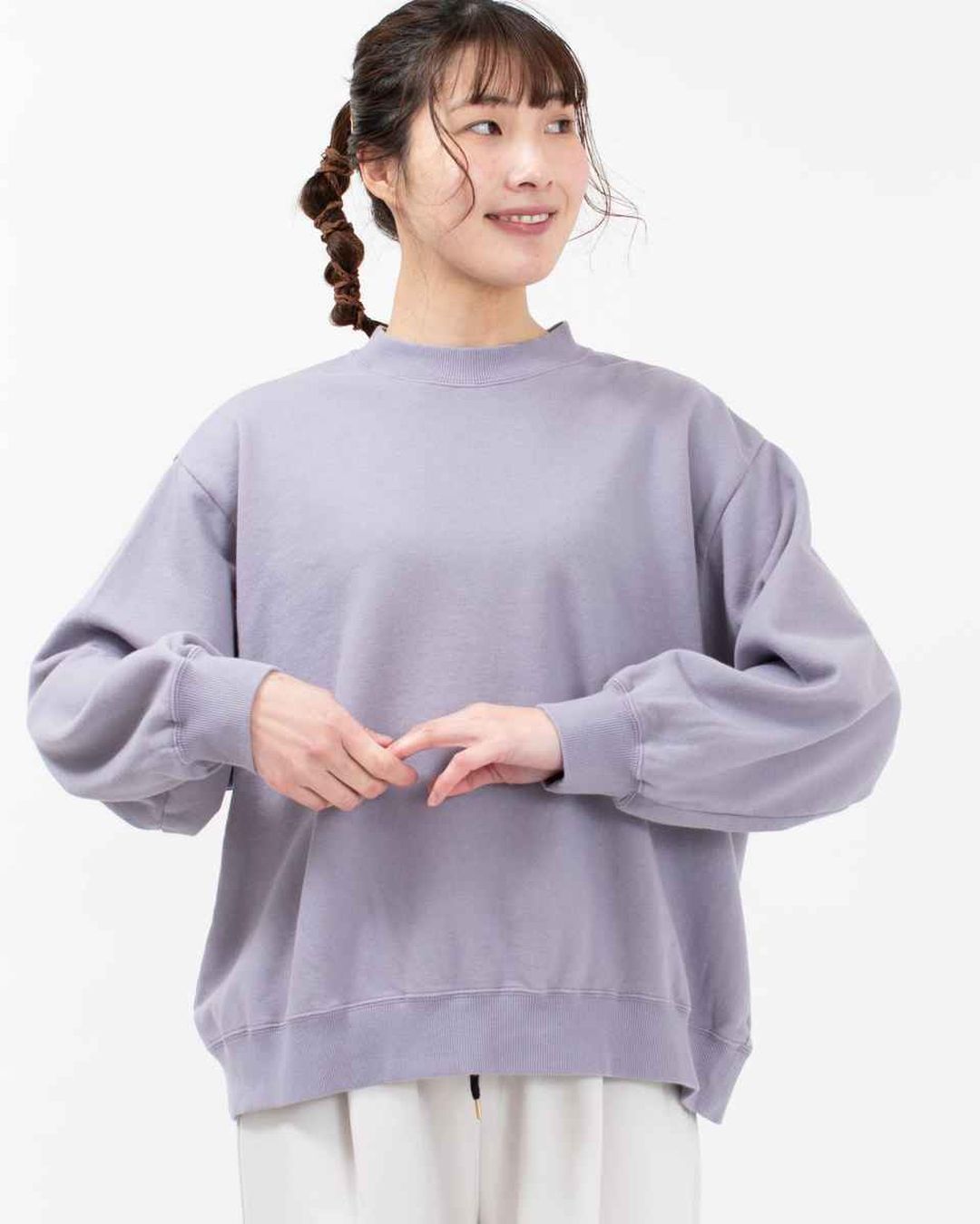 FIRST 裏毛ワイドプルオーバー