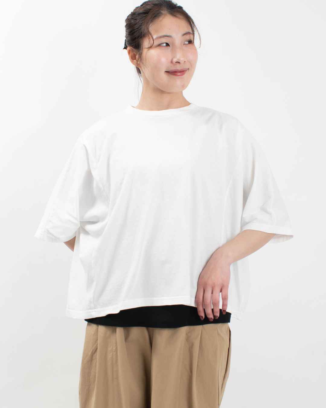 FIRST ファースト ドルマンスリーブプルオーバー FA-3104 レディース ナチュラル ファッション コーデ 服 30代 40代 50代 カジュアル シンプル ベーシック FIRST ドルマンスリーブプルオーバー｜ナチュラルファッション