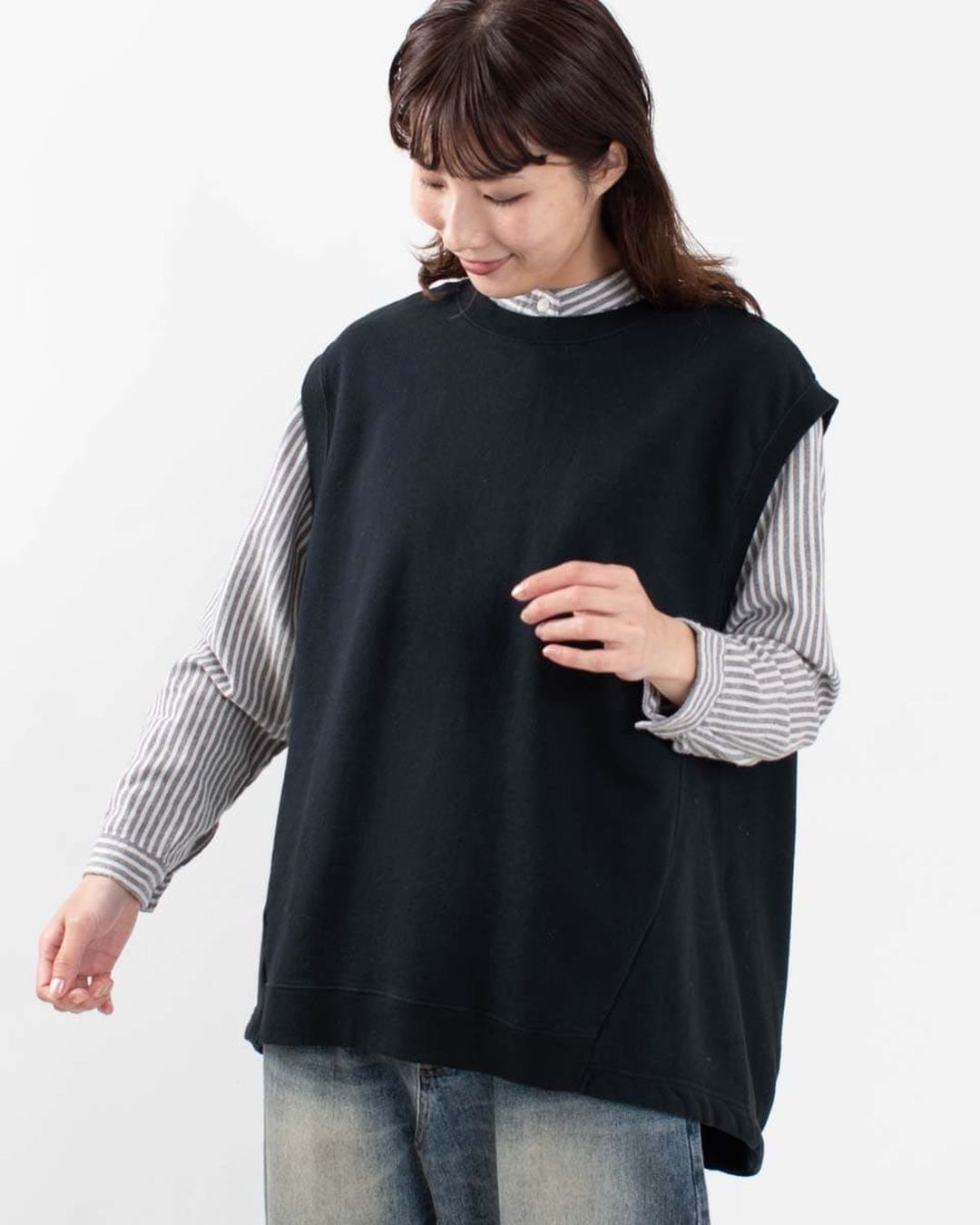 FA-1323　FIRST 裏毛ワイドベスト