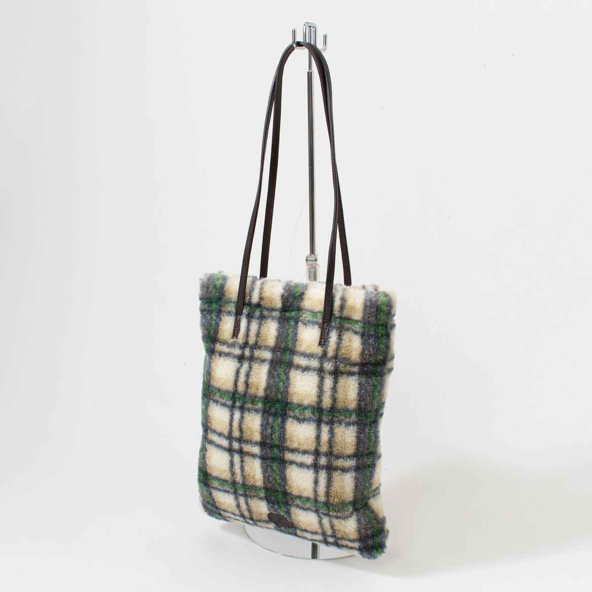 Folna ボアファー 薄マチトートバッグ