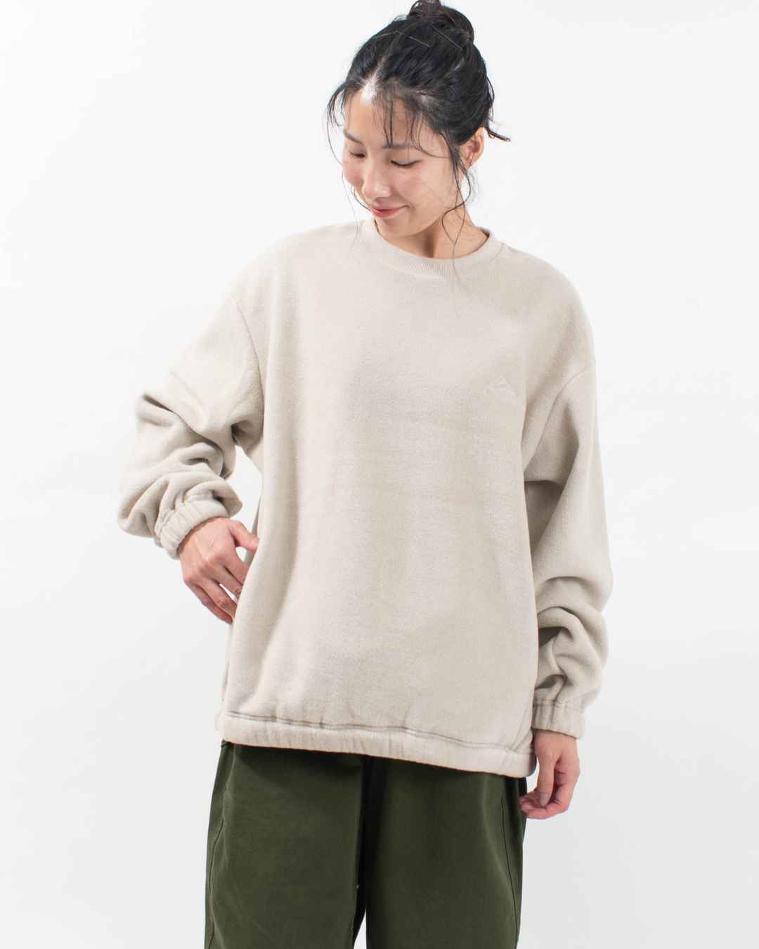 KE25213063 KELTY パフリースクルーネック