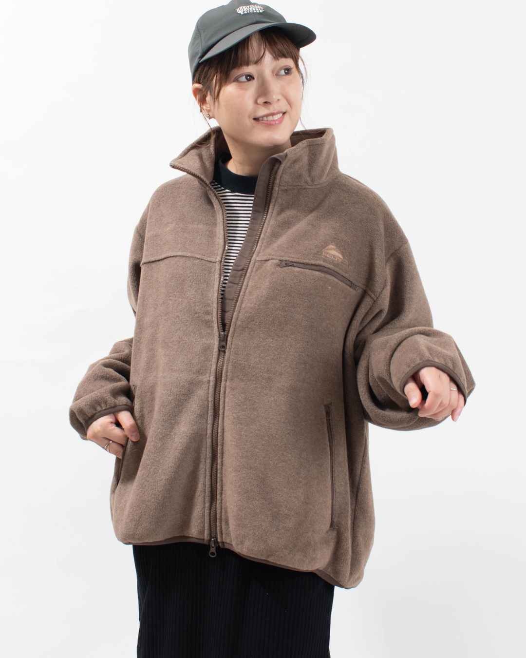 KE25213068 KELTY パフリースジップジャケット