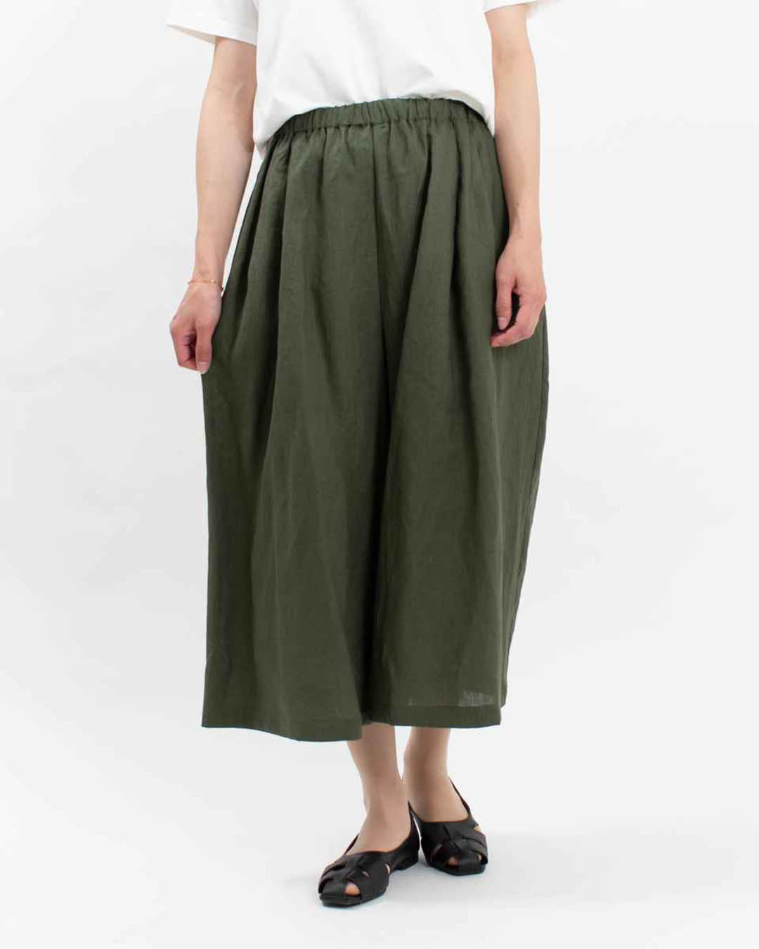 Swarm リネンガウチョパンツ