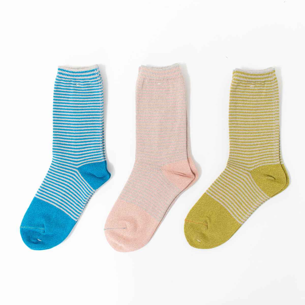 P01560  prit ミジンボーダーソックス