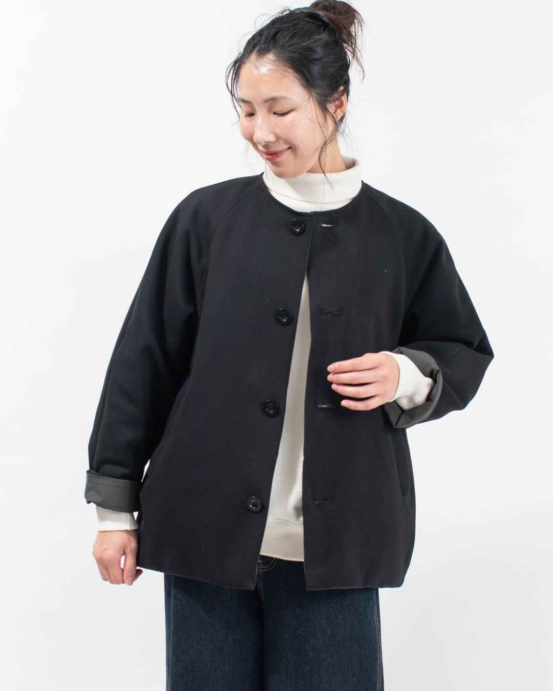 prit 40/1ダンボールニット×マルーデコットンコンパクトウェザー