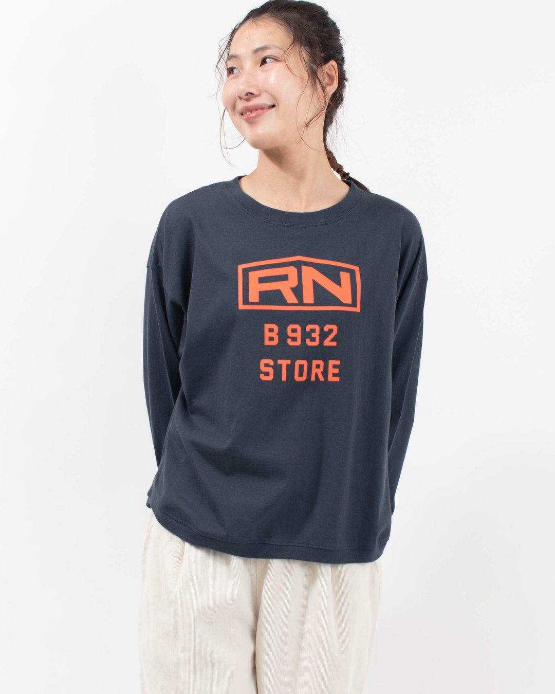 PPS-30201-1 PACIFIC PARK STORE 17/-BD天竺 ヘムラウンドプリントTee[RN B 932～]