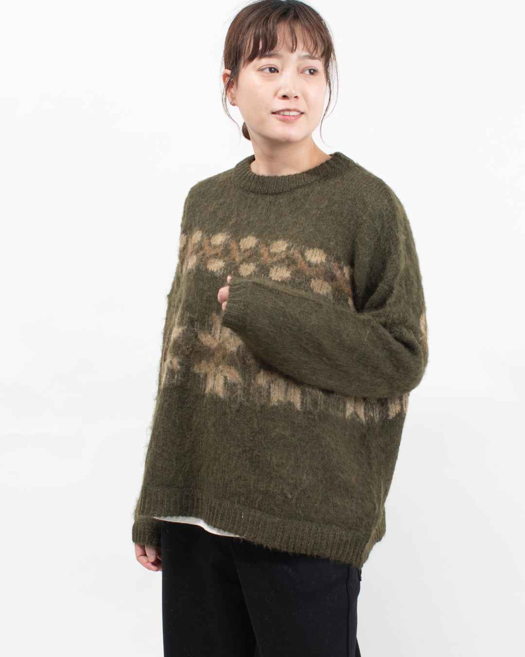 SB-1929 SO[ ] モヘアライクジャガードプルオーバー