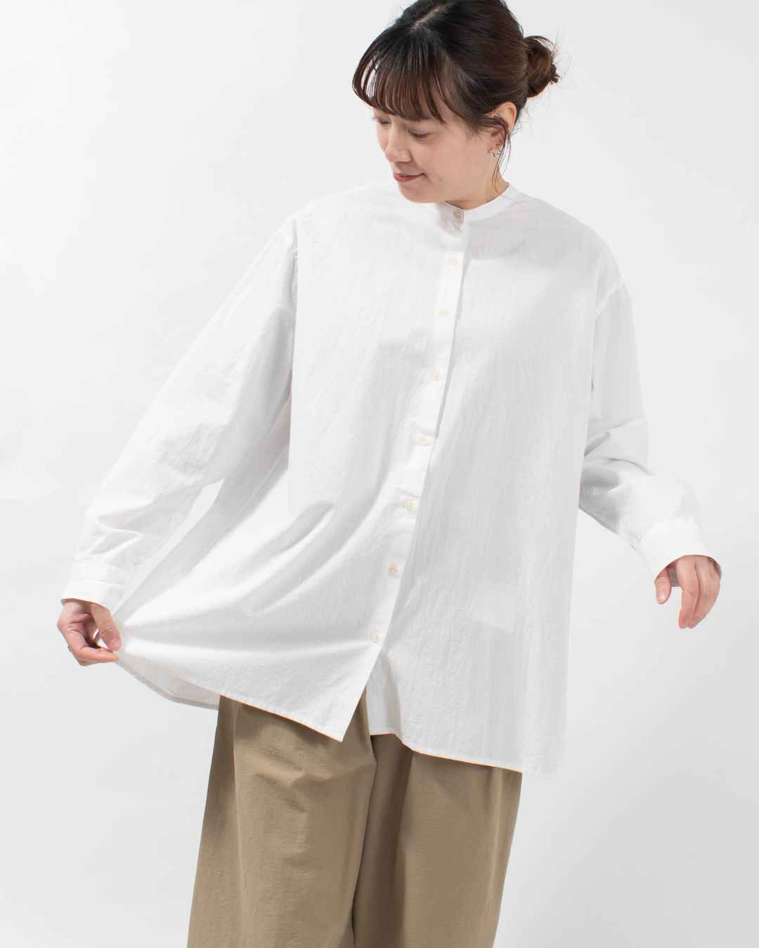 SO[ ] バックギャザーチュニックブラウス
