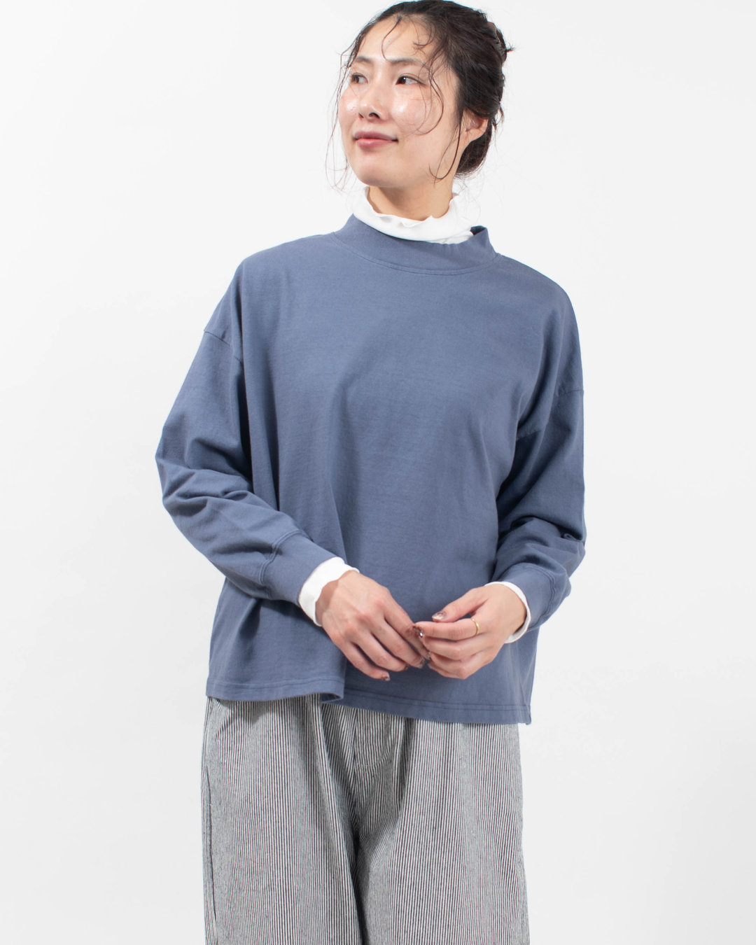 SET-3218 SETTEN CD10/1天竺 ベーシックプルオーバー