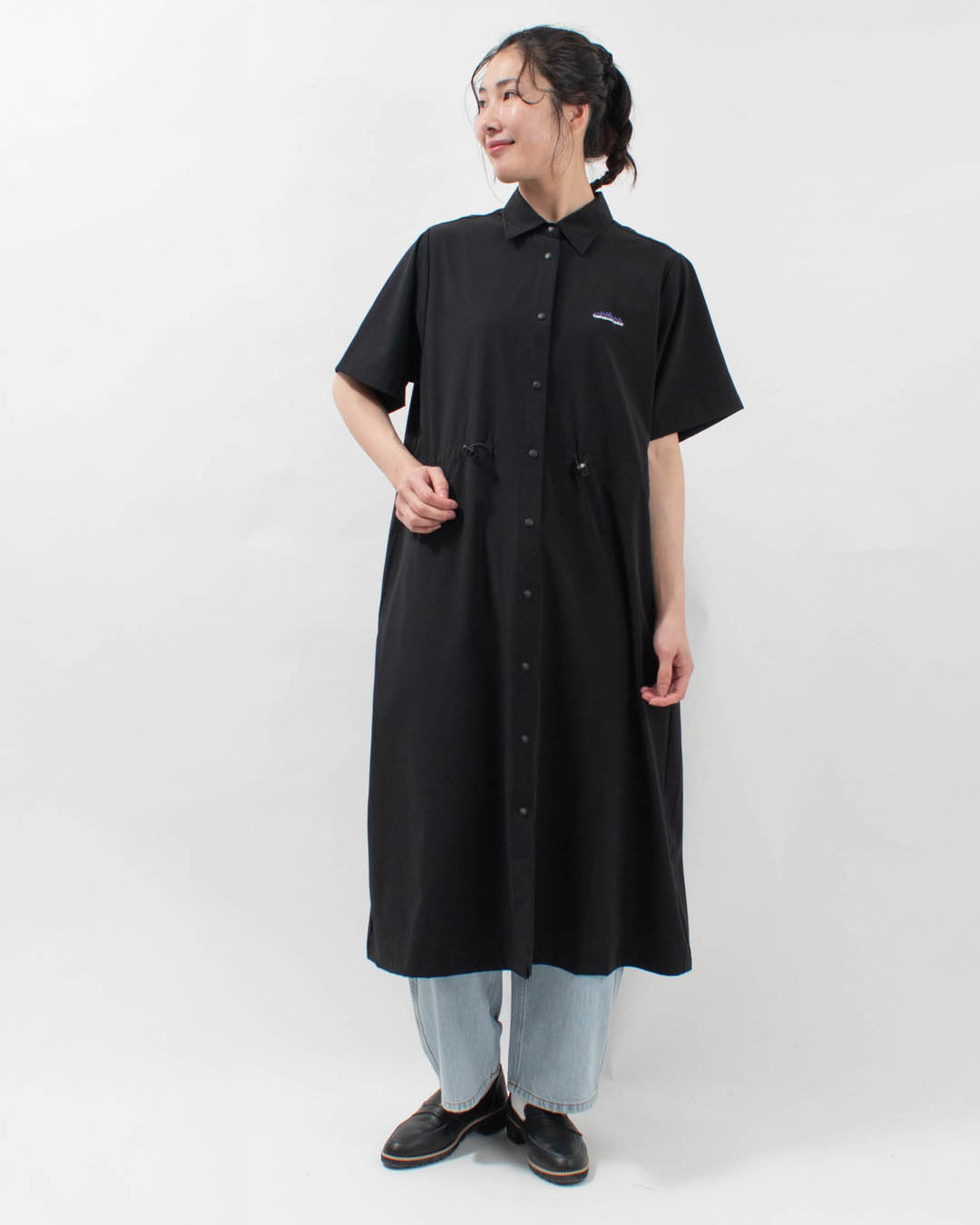 THOUSAND MILE SHORT SLEEVE SNAP OP