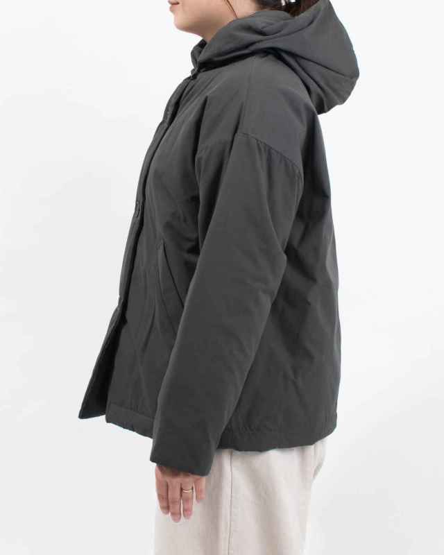 blue willow ボンディングフードジャケット｜ナチュラルファッション