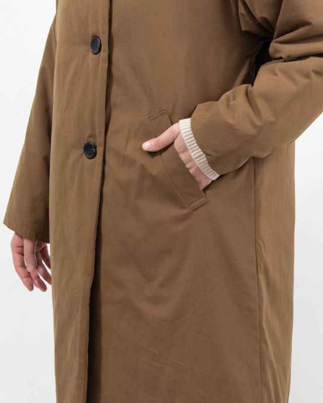 01EFP18471 blue willow ボンディングフードコート