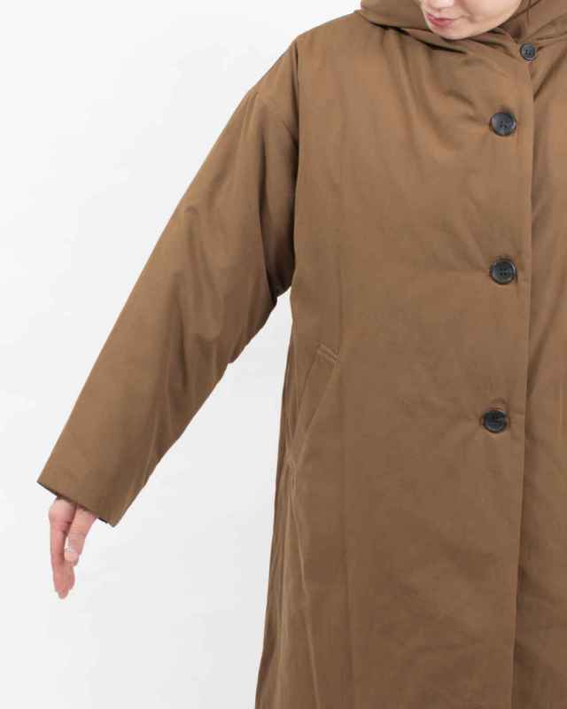 01EFP18471 blue willow ボンディングフードコート