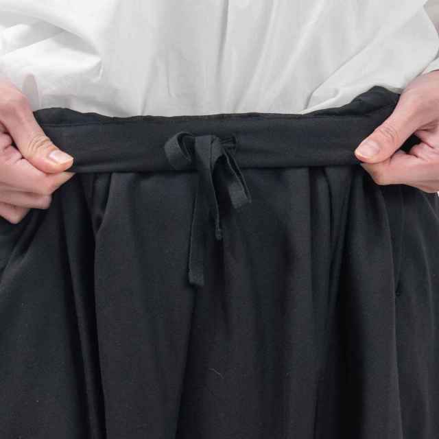 01ESP13006  blue willow コットンレーヨンフレアスカート